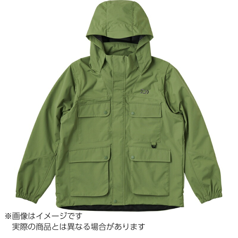 ダイワ DJ-2725 デタッチャブルフィッシングベストジャケット ＃マッチャ ＃L