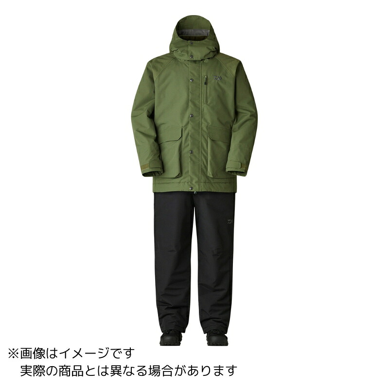 ダイワ DW-3225 RAINMAX(R)リビルドウインタースーツ ＃オリーブグリーン ＃M