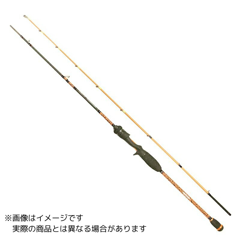 ジーク仕合わせ 掠めとる竿(ドロボウスティック)蜘蛛 DORO-B603L ＃唐草墨オレンジ色 【大型商いもの1】