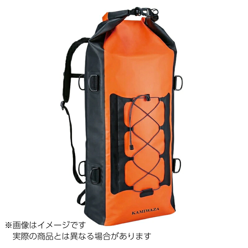 Valleyhill カミワザ フィッシュキャリーバッグ ベーシック ＃大物用 ＃オレンジ