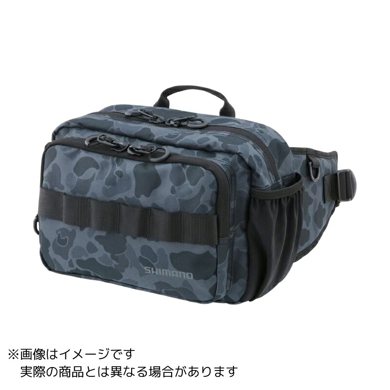 シマノ ヒップバッグ BW-021T ＃ブラックカモ ＃M