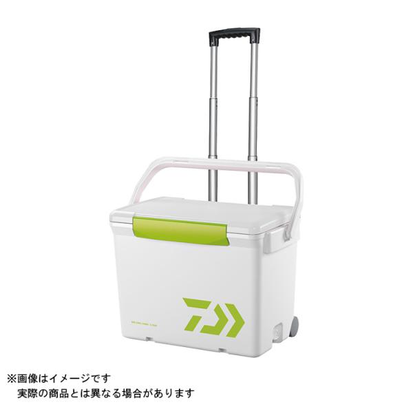 ダイワ シークールキャリーII S2500 ＃ホワイト/ライムグリーン 【大型商品1】
