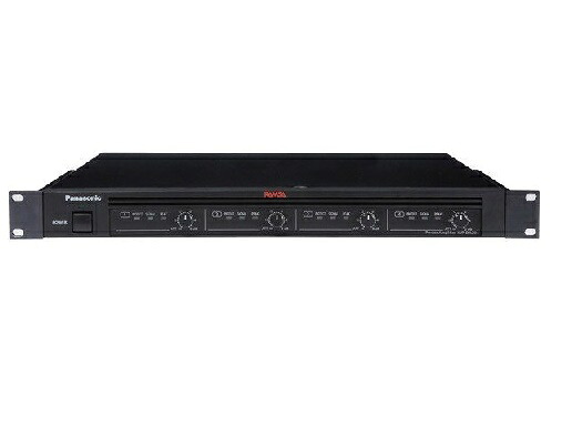 パナソニック プロオーディオシステムパワーアンプ200W&times;4ch（4Ω連続出力）＜1Uサイズ＞WP-DA204｜音響機器／監視機器のヨコプロ