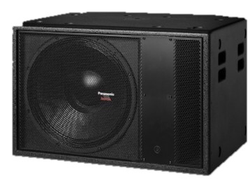 Panasonic WS-HP450 音響設備 38cm サブウーハー ラムサ② Panasonic（パナソニック） WS-HP450 音響設備 38cm バスレフ形サブ