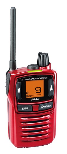 スタンダードホライゾン(八重洲無線) 一種独特小ワット数トランシーバーSR40-R（RED）