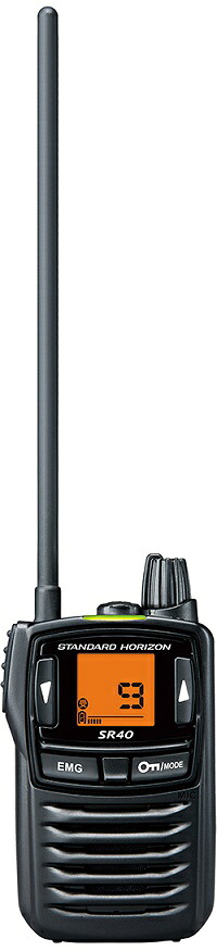 スタンダードホライゾン(八重洲無線) 特定小電力トランシーバーロングアンテナ仕様SR40L｜音響機器／監視機器のヨコプロ