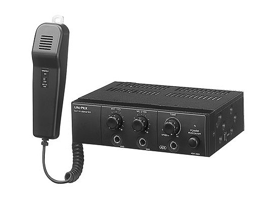 UNI-PEX　20WアンプSD付12V拡声器　純正マイク　TOA　ユニペックス UNI-PEX 20WアンプSD付12V拡声器 純正マイク TOA ユニペックス toa マイク