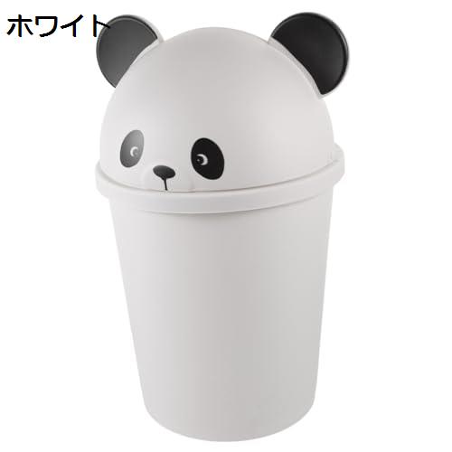 【20%OFFクーポン】パンダのゴミ箱 リサイクル缶 ゴミバケツ キッチンのゴミ箱 パンダの形をしたゴミ箱 蓋付きゴミ箱 ゴミ箱缶 小さなゴミ箱 古紙バスケット 屋外のゴミ箱 保育園のゴミ箱 卓上小型ゴミ