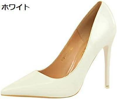 【20%OFFクーポン～】10.5cmヒール ポインテッド パンプス おしゃれ 美脚 フォーマル ピンヒール ソフトクッション 靴 レディース エナメル セクシー パンプス 結婚式 痛くない パンプス 通勤 歩きやすい 走れる リクルート スリッポン 5,867円