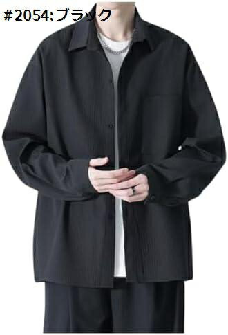 【20%OFFクーポン】メンズ シャツ 長袖 春秋服 メンズ ワイシャツ 大きい サイズ ビジネス カジュアル yシャツ ゆったり おしゃれ 服 軽い 柔らかい かっこいい トップス 無地 シンプル オシャレ