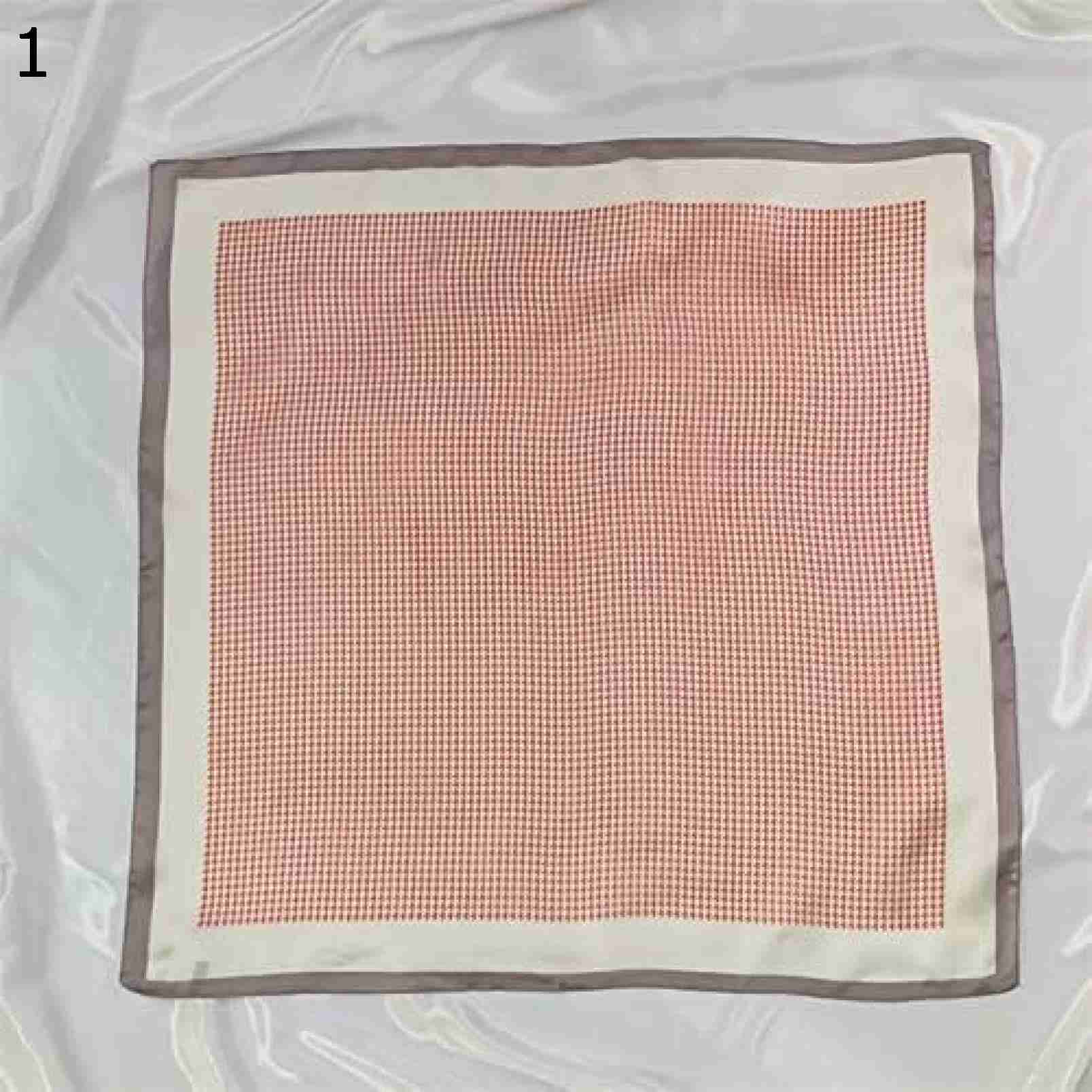 【15%OFFクーポン～】イミテーション スカーフ スカーフ (Color : Pink, Size : 70x70cm)