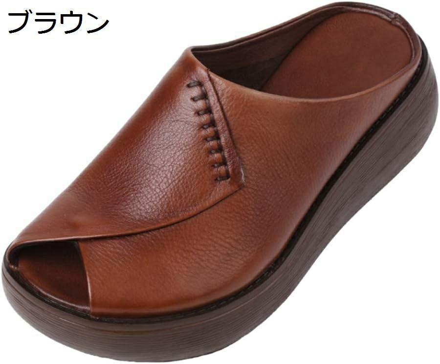 【20%OFFクーポン～】レディース 厚底 サボ サンダル ウェッジ ソール プラットフォーム 前厚 オープントゥ 美脚 ミュール ラメ ストーム スリッパ オシャレ 履きやすい シンプル スリッポン 脚長 痛くない 散歩 お出かけ 普段履き