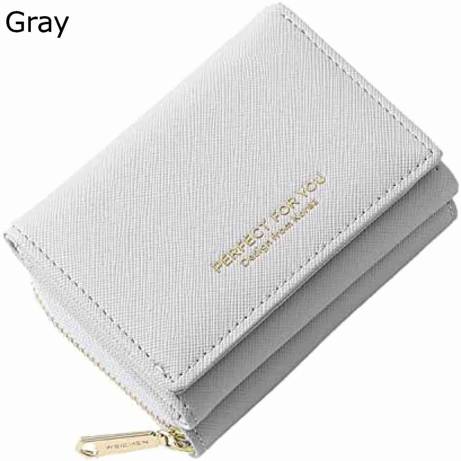 【20%OFFクーポン】ミニ財布 三つ折り財布 レディース コンパクト財布 人工革 ボタン型 小銭入れ カード入れ 通勤 通学