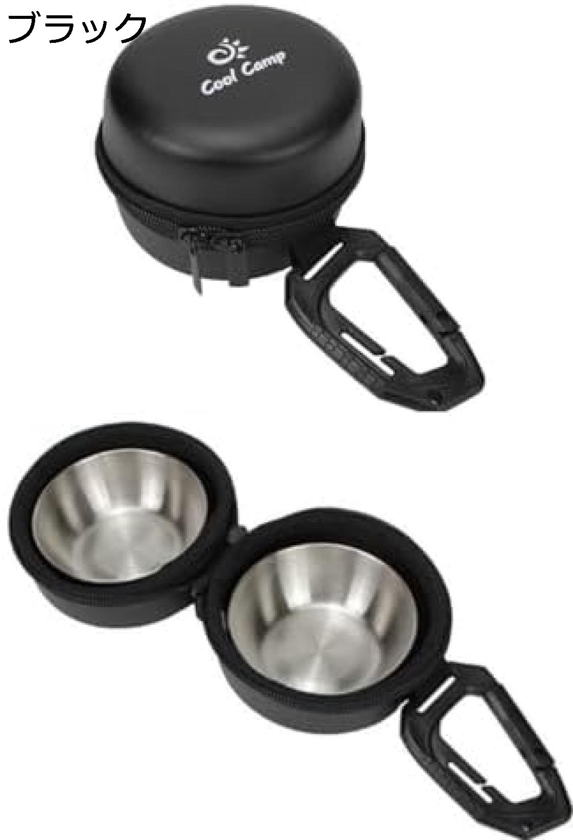 【20%OFFクーポン～】ペット用食器 携帯ボウル キャンプ 両用ボウル ペットボウル 持ち運び用 携帯用ボウル 水飲み 餌入れ 犬 猫 小動物 フードボウル ペット用品 給水器 散歩 キャンプ 避難 旅行用 外出 給餌器 ブラック