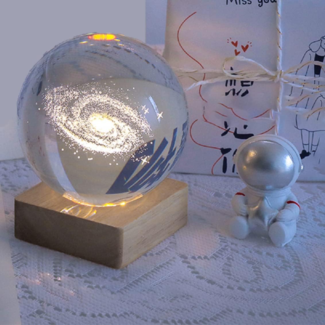 楽天市場】【20%OFFクーポン】3D宇宙 オシャレなインテリア クリスタル