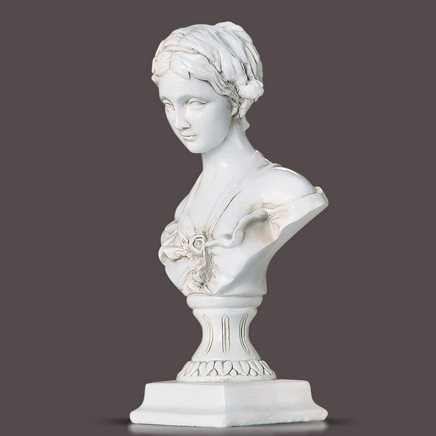 置物 胸像 ギリシア ローマ クラシック アンティーク シャビー AN-4411