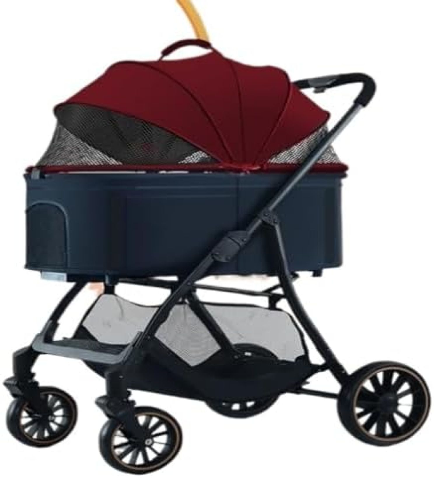 【20%OFFクーポン～】ペット用ベビーカー ペットベビーカー ベビーカー 小型ペット犬用ベビーカー 軽量 取り外し可能なケージ 外出時折りたたみ可能 犬 バギー