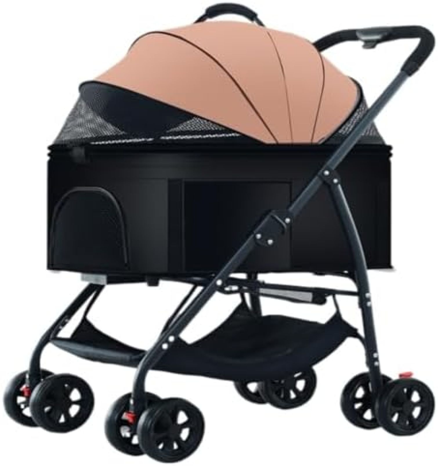 【20%OFFクーポン～】ペット用ベビーカー ペット用ベビーカー 犬用ベビーカー 取り外し可能、折りたたみ可能、軽量素材を使用した小型および中型の犬と猫用 犬 バギー