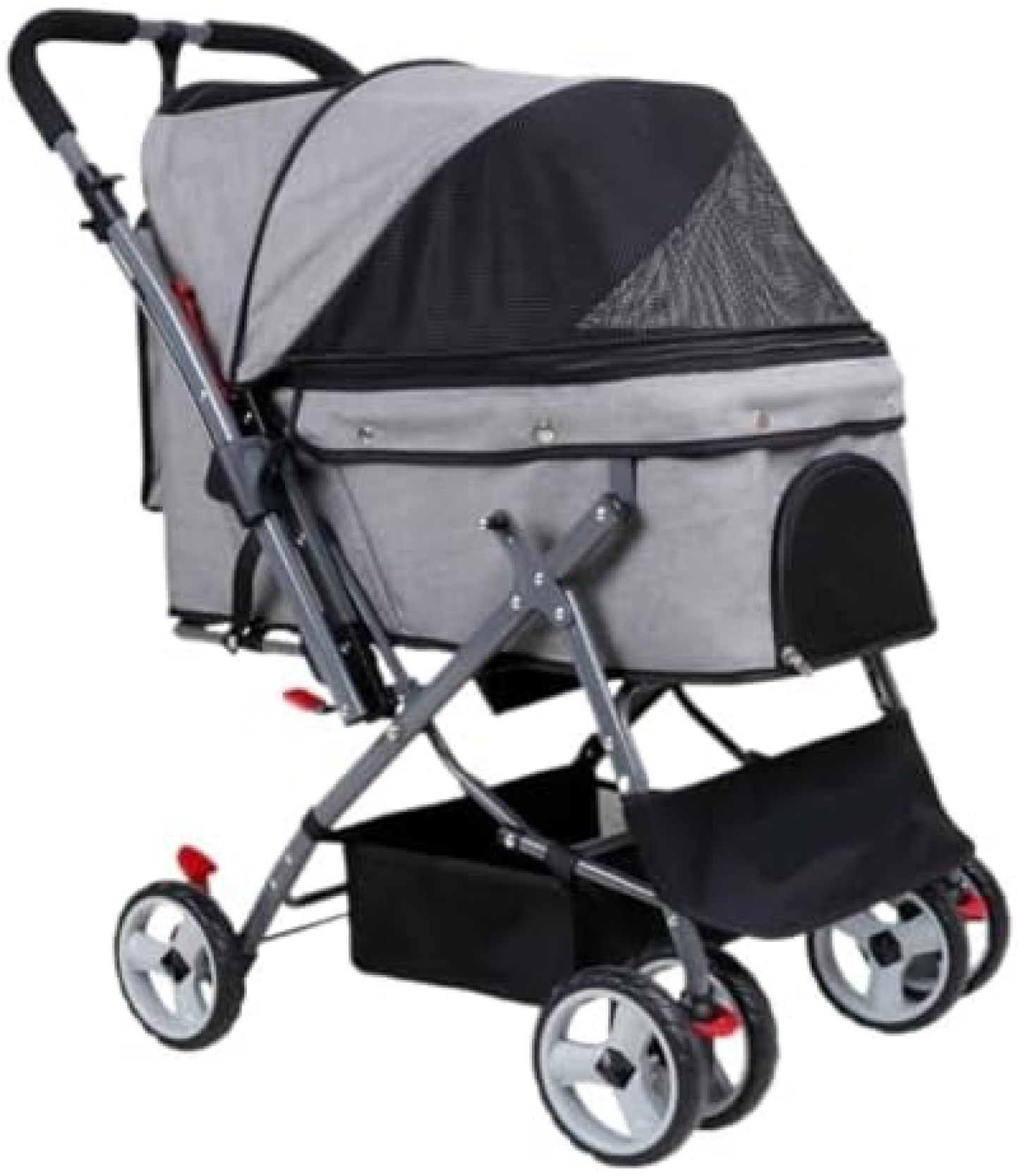 【20%OFFクーポン～】ペット用ベビーカー ポータブルペットベビーカー、リバーシブル犬ベビーカー、折りたたみ猫ベビーカー、中小型ベビーカー 犬 バギー