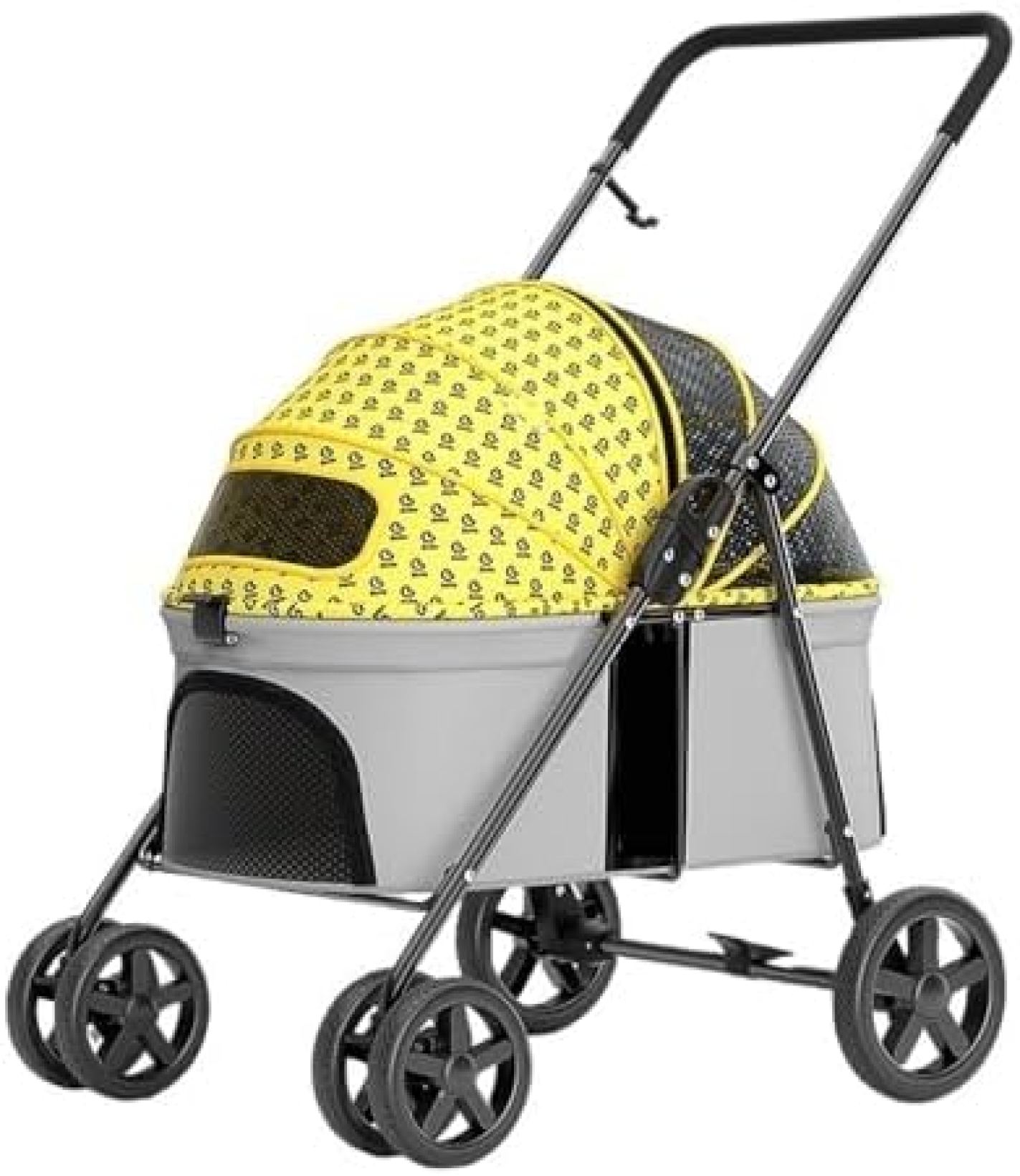 【20%OFFクーポン～】ペットカート ペット用ベビーカー 犬用ベビーカー 猫用ベビーカー 軽量ペットベビーカー ペットカート、ポータブル折りたたみペットカート、猫と犬のカート 旅行中の犬?猫のために