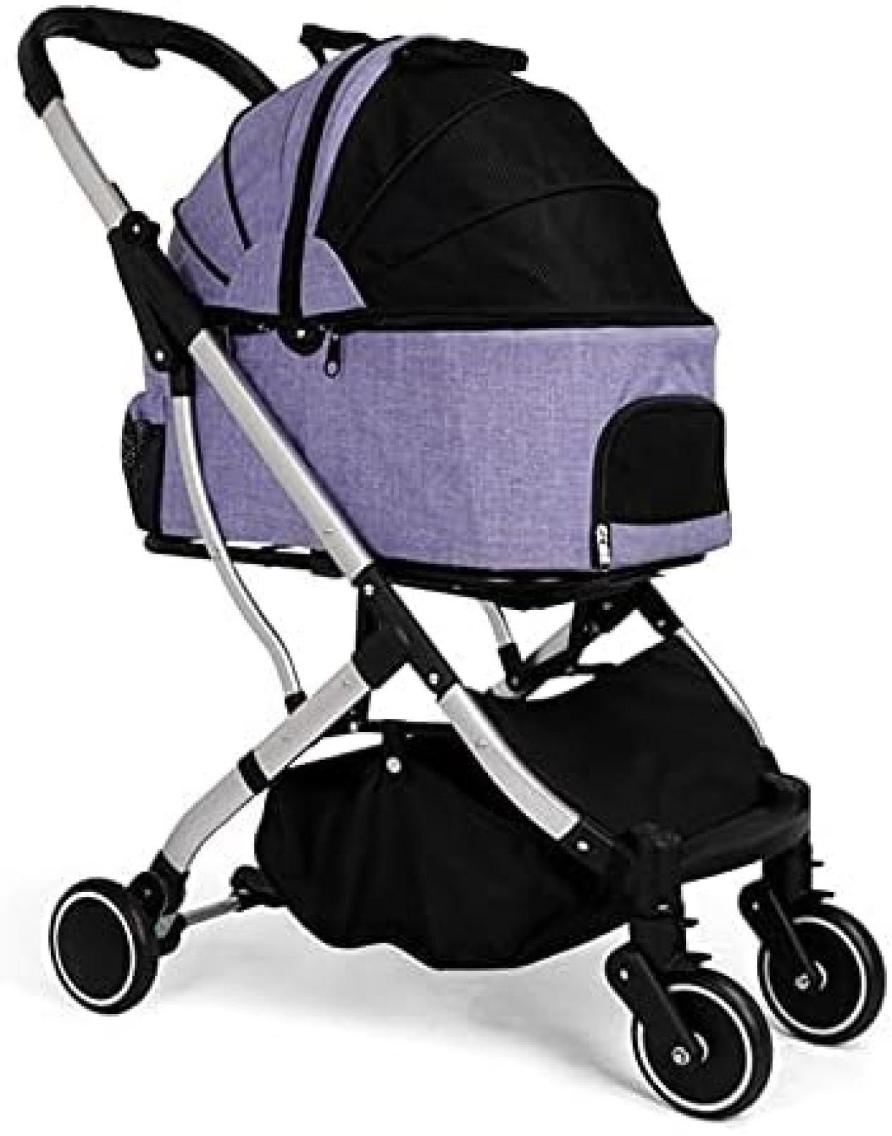 【20%OFFクーポン～】ペットカート ベビーカー バギー 犬 猫 多頭 犬用ベビーカー 中型小型犬用プレミアム犬用ベビーカー 犬用プラムベビーカーバギーアップグレードペットキャット犬用カートキャリアホイール付き取り外し可能プ