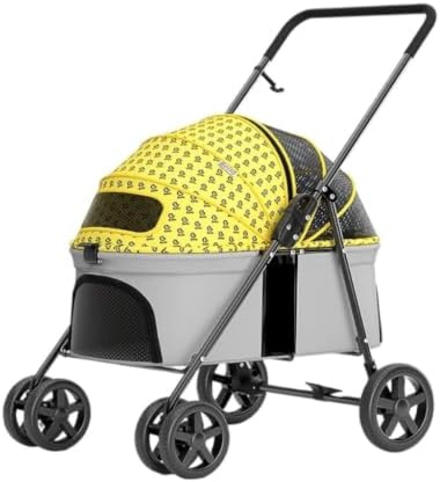 【20%OFFクーポン～】ペットベビーカー 軽量 折りたたみ ペットベビーカー ペットカート ベビーカー バギー 犬 猫 多頭 猫と犬のための屋外旅行ペットベビーカー犬の散歩カート
