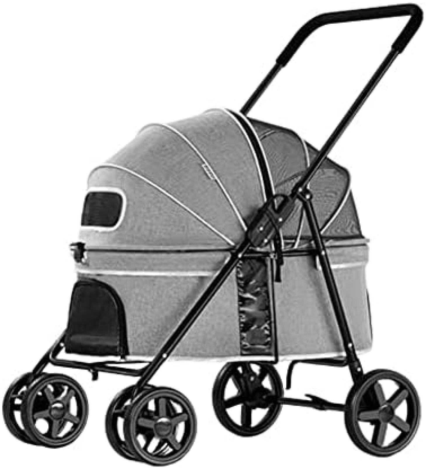 【20%OFFクーポン～】ペットカートバギー 犬 折りたたみ ペットカート 4輪 軽量 前輪360° 安全装置付 ドッグカート キャリー 小型犬 中型犬 老犬 多頭 介護用 折り畳み 耐荷重20KG