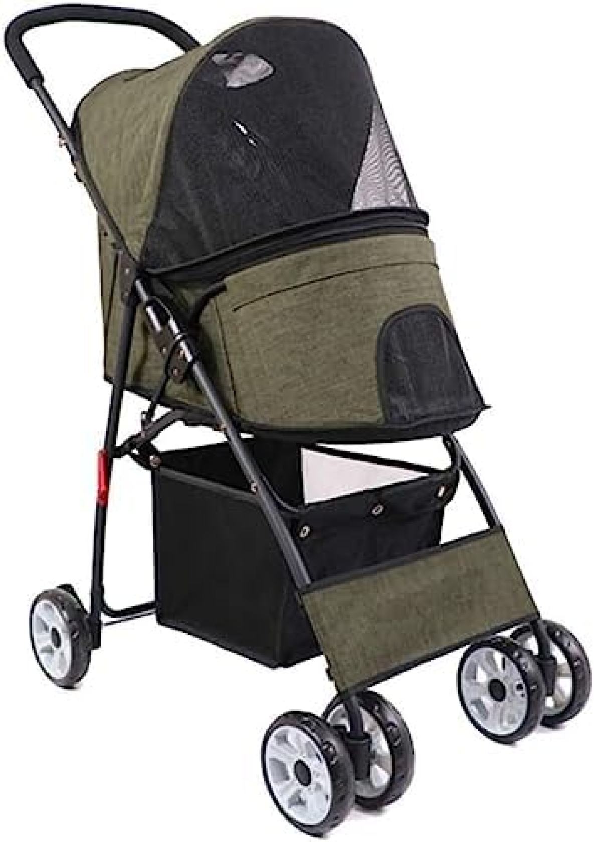 【20%OFFクーポン～】ペットカート ベビーカー バギー 犬 猫 多頭 77*43*92cm バギー 安全リード付き 多頭用 多機能 軽量 折りたたみ 小型犬 中型犬 老犬 介護 組み立て簡単
