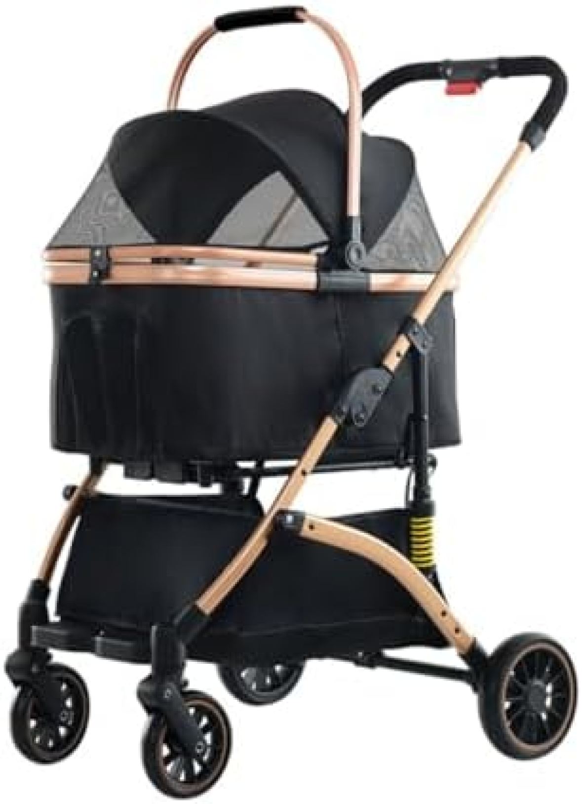 【20%OFFクーポン～】ペットカート 分離型 折りたたみ ペットバギー 小型犬 中型犬 猫 犬 カート 多頭 取り外し可能 収納簡単 多機能 ４輪 軽量 キャンプ 組み立て簡単 散歩 前輪360°回転 お出かけ 耐荷重20K