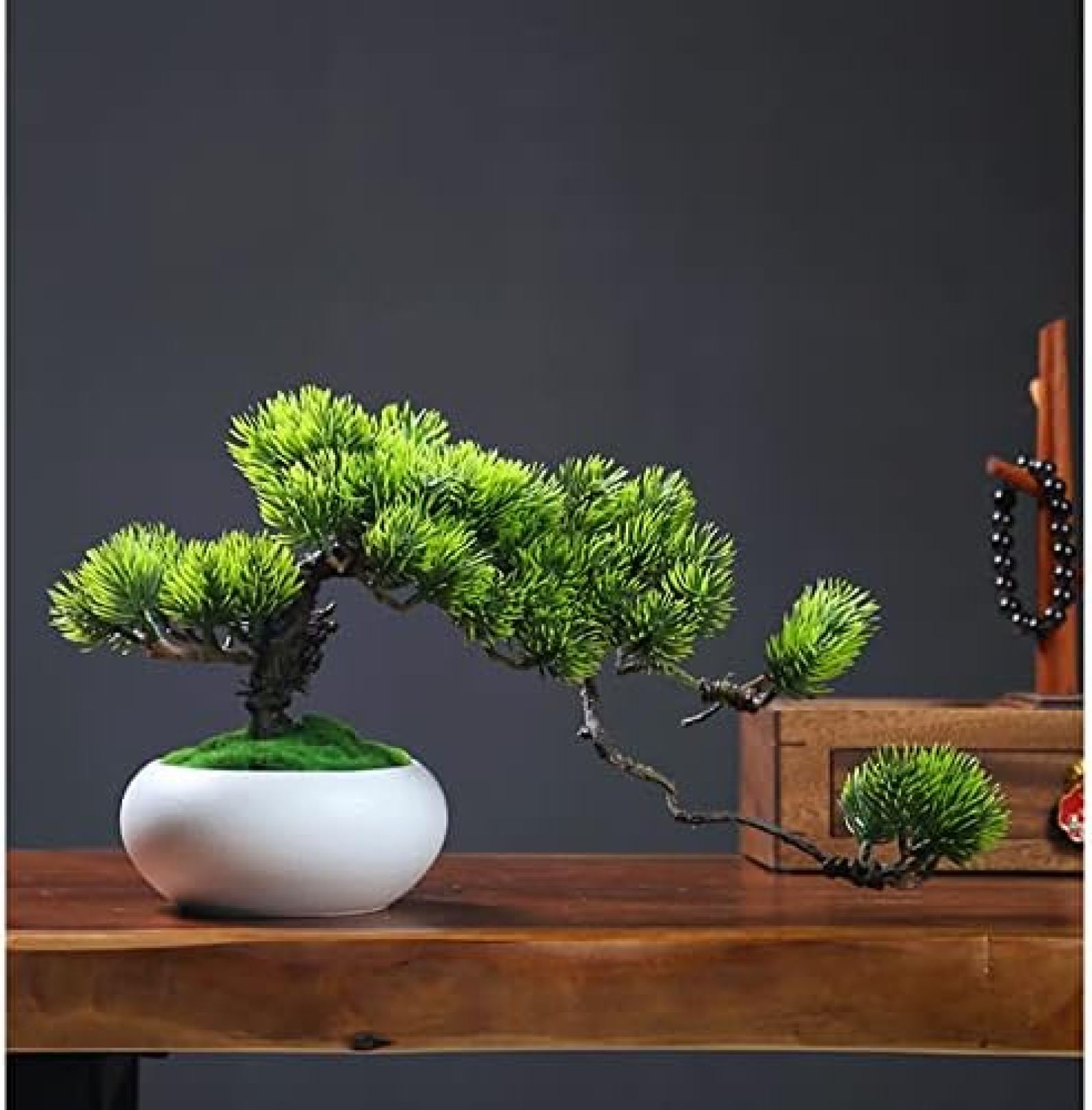 【20%OFFクーポン】室内装飾用の人工観葉植物 人工盆栽の木、偽の鉢植えの植物の机の装飾、自宅のための小さな屋内盆栽のための、浴室の装飾 偽の植物｜Yokos