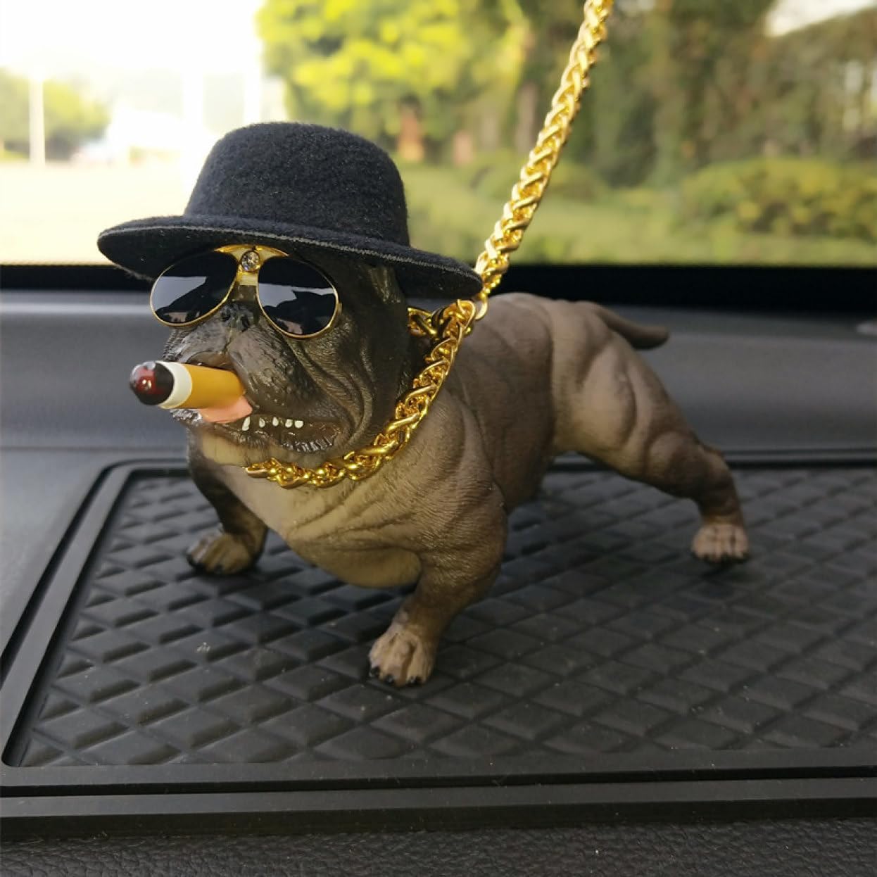 オブジェ 犬モデル かっこいい 置物 誕生日プレゼント ディスプレイ フィギュア置物 車内置物 タイプ2 クリエイティブ アニマルオブジェ インテリア装飾 カーデコレーション ホームインテリア 飾り物｜Yokos