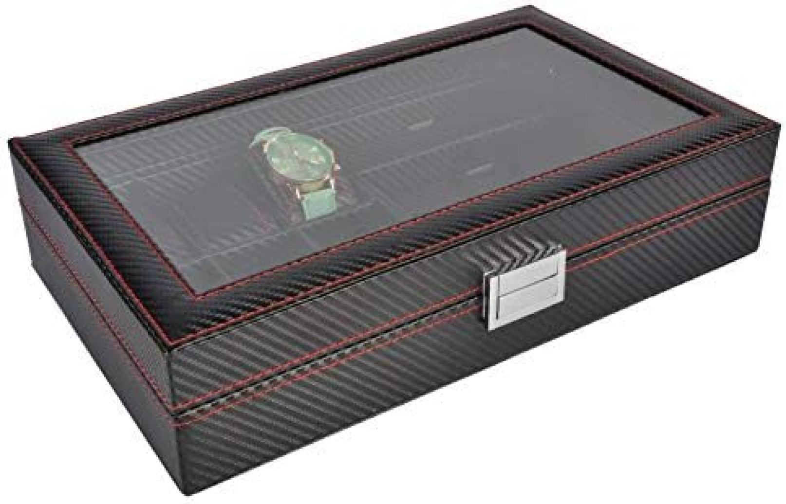 【20%OFFクーポン～】ジュエリーボックス 上品な 3位 眼鏡収納ボックス 6位 腕時計収納ボックス 木製 眼鏡/腕時計ケース 宝石箱 展示用 ジュエリーボックス 7,862円