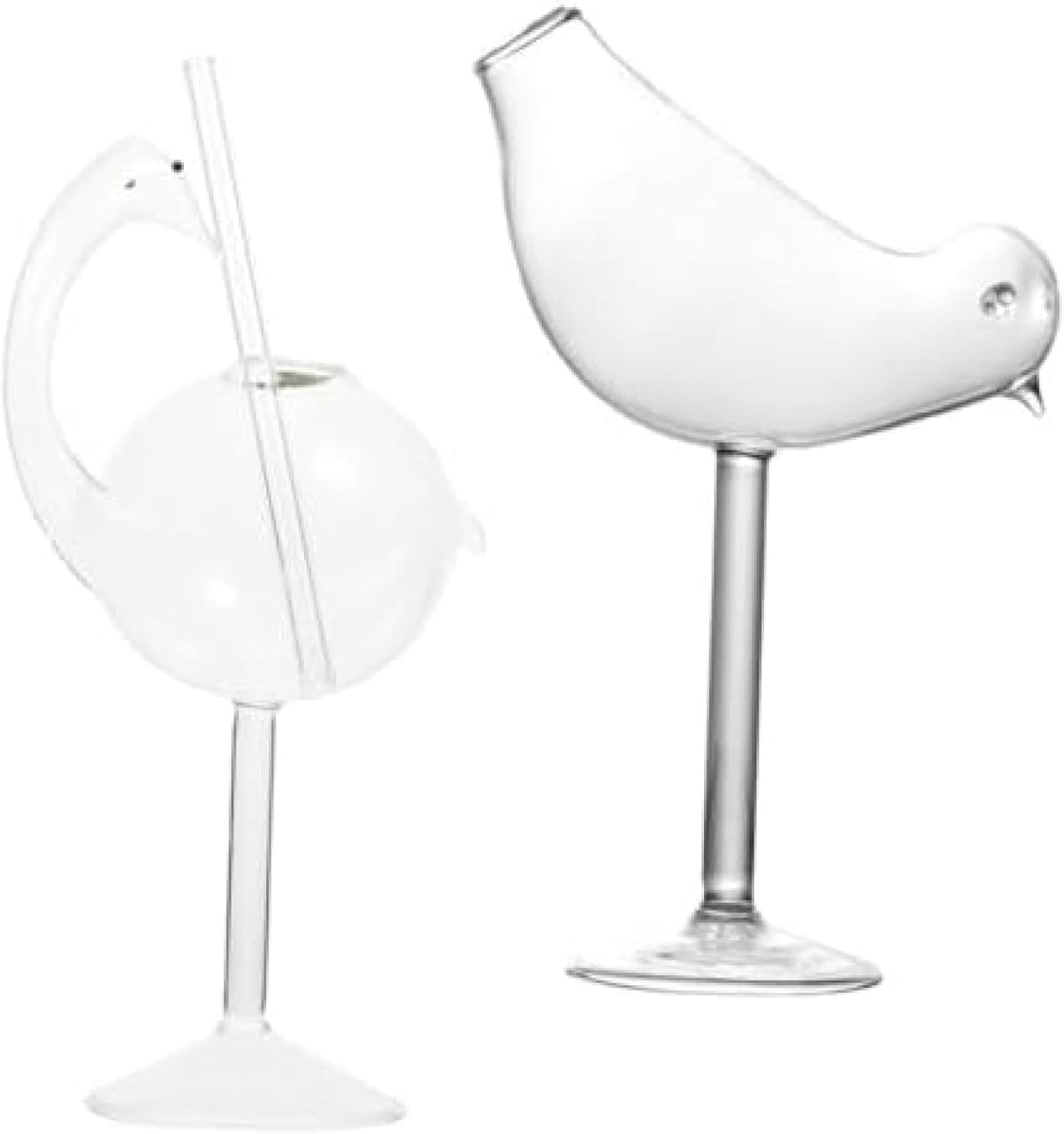 【20%OFFクーポン～】2個 ガラスの クリア メガネクリア glass cup wine glass カクテルドリンクカップ クラフトカップ マティーニ コップ