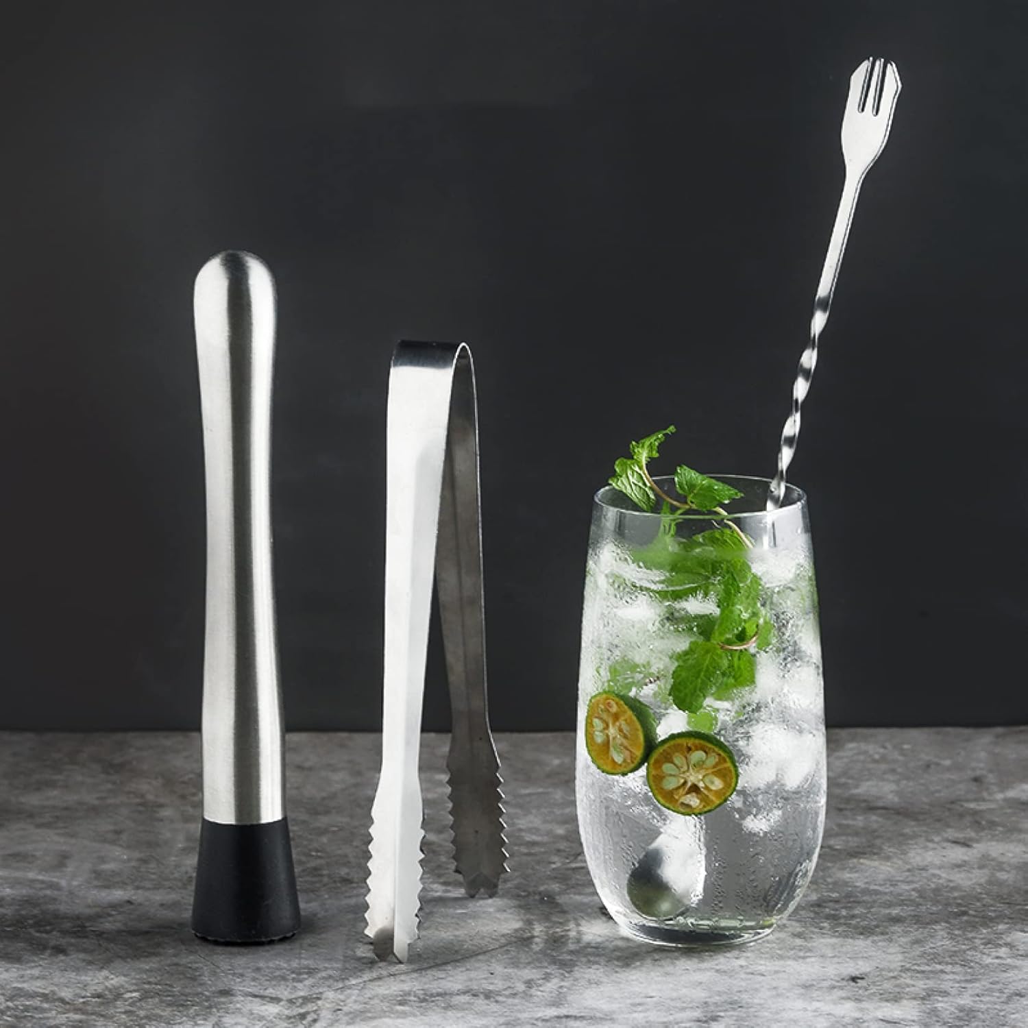 【20%OFFクーポン～】クリスタルガラス 390ml 4点セット レモンハンマー コリンカップ モヒート バーテンダー モヒートカップ カフェ レストラン ホテル 居酒屋 業務用 飲食店 ドリンクカップ ダイニングルーム ビ 6,869円