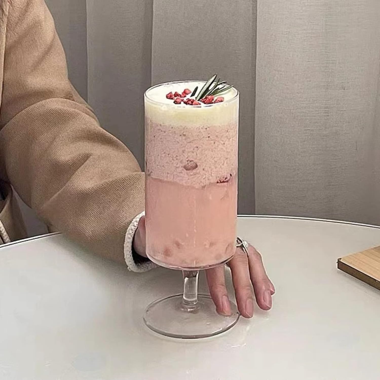 【20%OFFクーポン～】無鉛クリスタル 450ml シャンパングラス ウィスキー ゴブレット ワインテイスティンググラス ウェディング パーティー お祝い 結婚祝い プレゼント シャンパン スパークリングウォーターグラス ド
