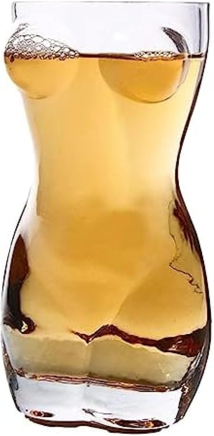 【20%OFFクーポン～】ワイングラス 人体カップ 透明グラス 透明体型グラス ビールジョッキ 筋肉 マグカップ 透明 大容量 グラス マグカップ 透明ボディ 形状ガラス お酒 家庭コーラカップ おもしろ食器 食洗機対応 ビ