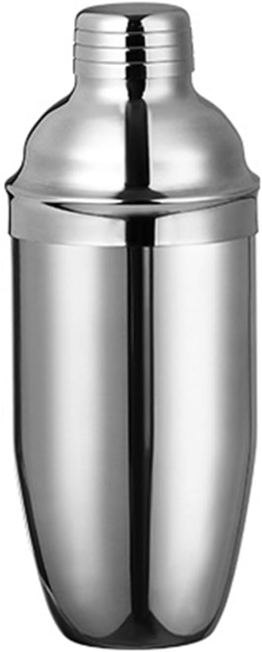 【20%OFFクーポン～】シェーカー ステンレス 750ml O型 銀色 スノーグラムカップ ーテンダーツール 丸キャップ付 一般的に使用される バーアクセサリー バーテンダーツール
