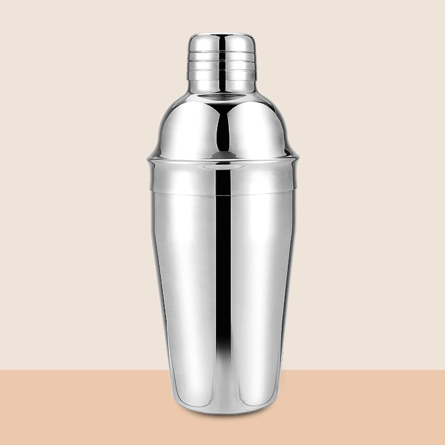 【20%OFFクーポン～】シェーカー ステンレス 550ml O型 スノーグラムカップ ーテンダーツール 丸キャップ付 一般的に使用される バーアクセサリー バーテンダーツール