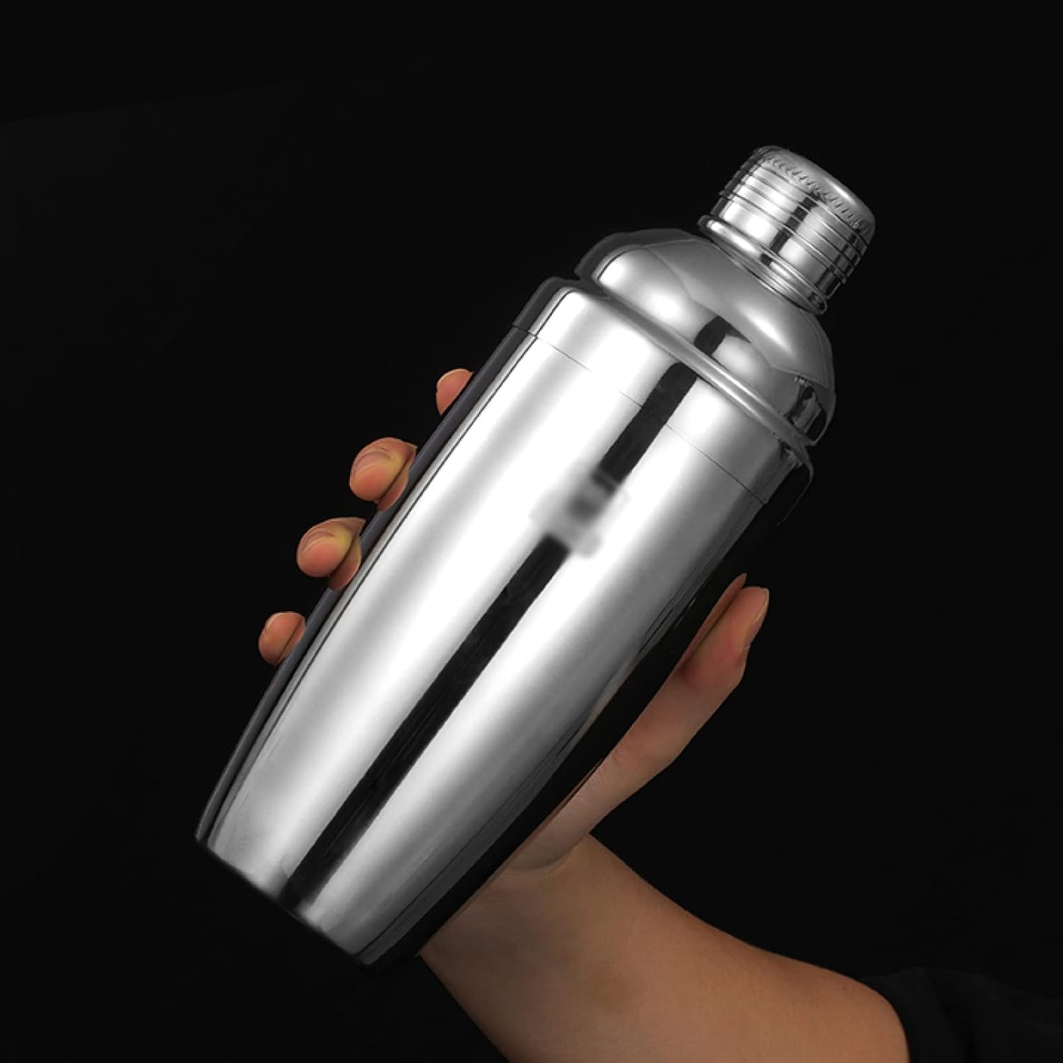 【20%OFFクーポン～】シェーカー ステンレス 1000ml O型 スノーグラムカップ ーテンダーツール 丸キャップ付 一般的に使用される バーアクセサリー バーテンダーツール