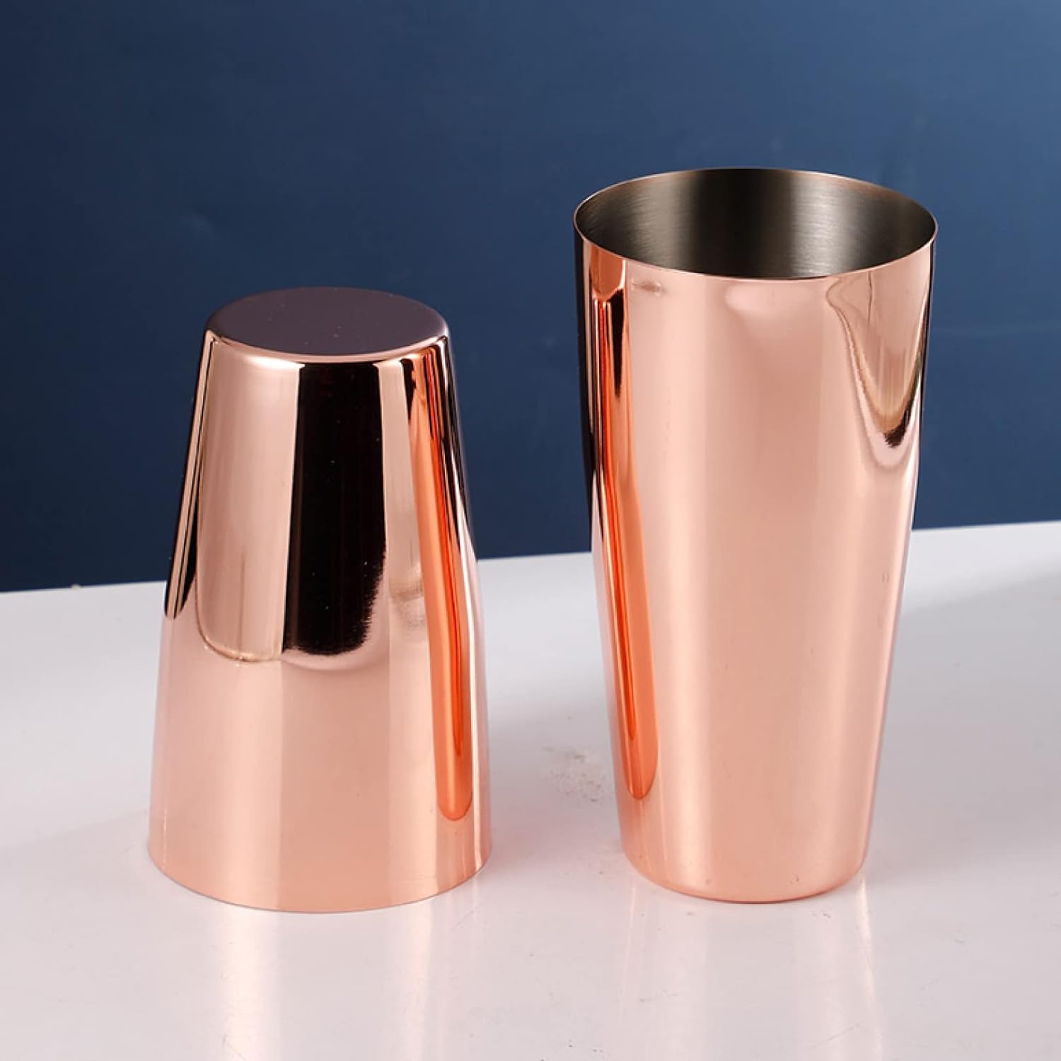 【20%OFFクーポン～】ボストンシェーカー シェーカー ステンレス ローズゴールド 820ml/550ml バーアクセサリー バーテンダーツール 練習 バーテンダー カクテル ワイン 酒 バー用 シェーカー ステンレスセット