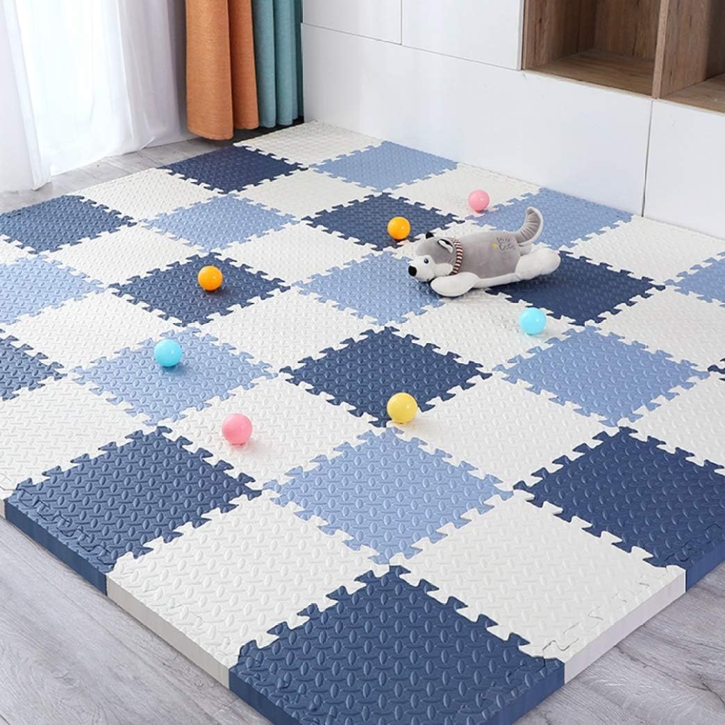 【20%OFFクーポン】ジョイントマット パズルマット 組み合わせマット 低反発 パズルラグリビング 30*30*1.2*24 ホットカーペット対応 床暖房対応 ポップカラー 大判 ギフト 一人暮らし 出産祝い 子ども部屋