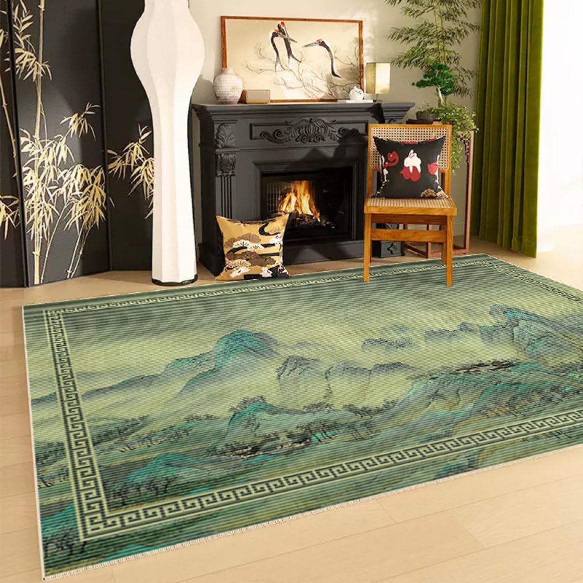 【20%OFFクーポン】ラグ カーペット 洗える ペルシャ 北欧風 40*60cm センターラグ カラー3 マット ヨーロッパ オシャレ ペルシャ風 オールシーズン適用 掃除易い 低反発 おしゃれ 床暖房対応 新生活 室内
