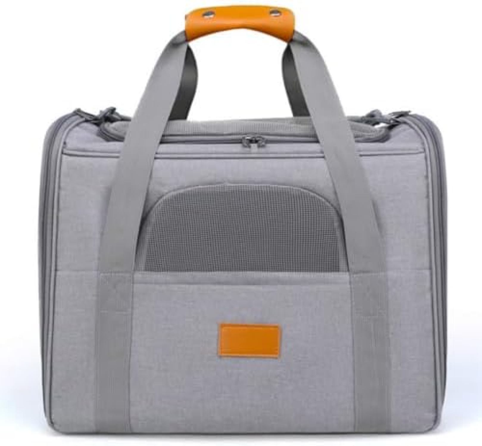 【20%OFFクーポン～】ペットキャリー バッグ リュック45*35*33cｍ 折りたたみ猫キャリー 変形しない 通気性 臭気がない 車載/ドライブ/キャンピング/旅行/通院用 ペットバッグ マット/飛び出し防止リード/猫食器