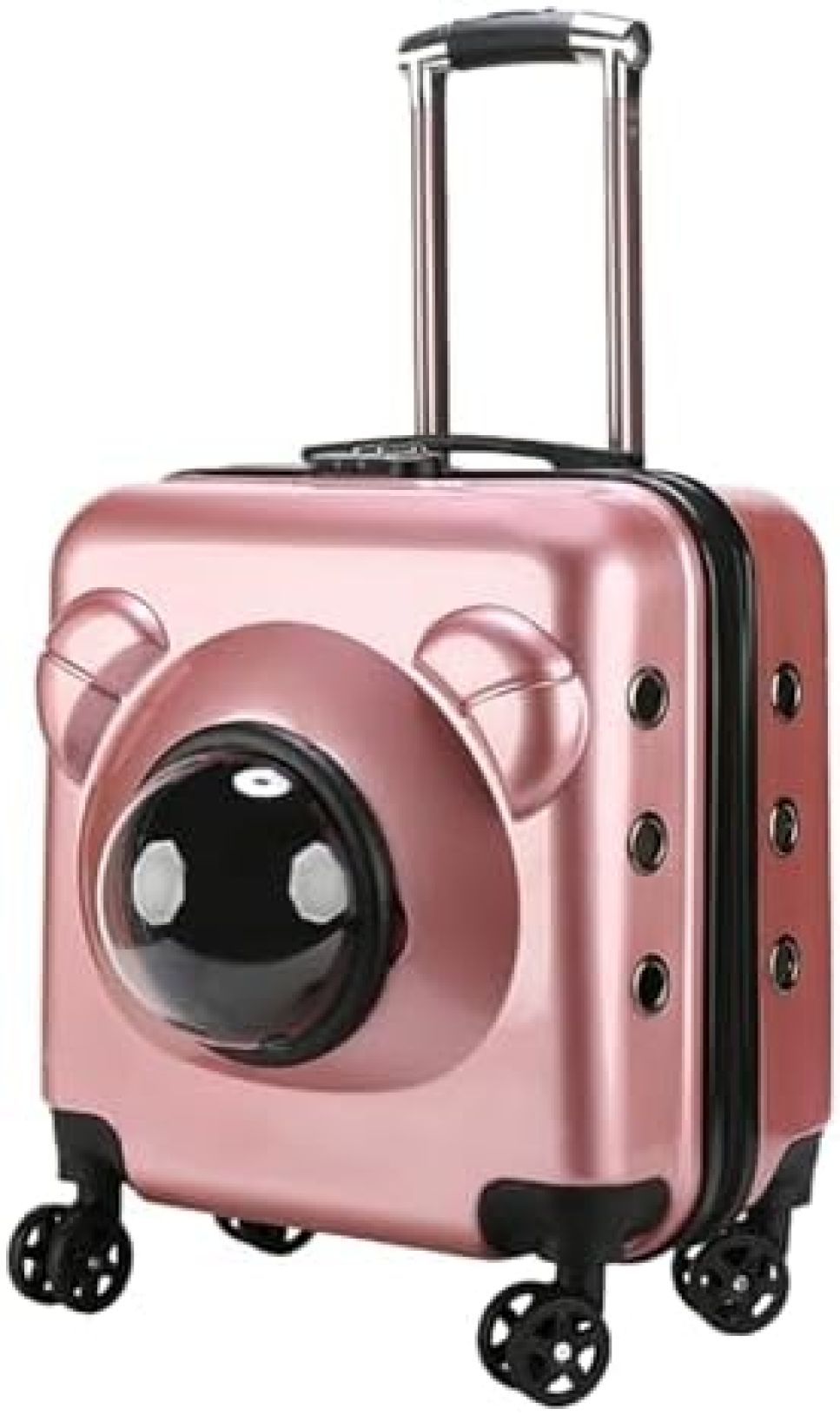【20%OFFクーポン～】ペット用トロリーケース 小型 4輪 大容量 多機能 ペットキャリーバッグ 犬 猫 コロコロ キャスター アウトレット 伸縮ハンドル お出かけ便利 通気 散歩 車載 旅行 電車移動 カプセル型 おしゃれ