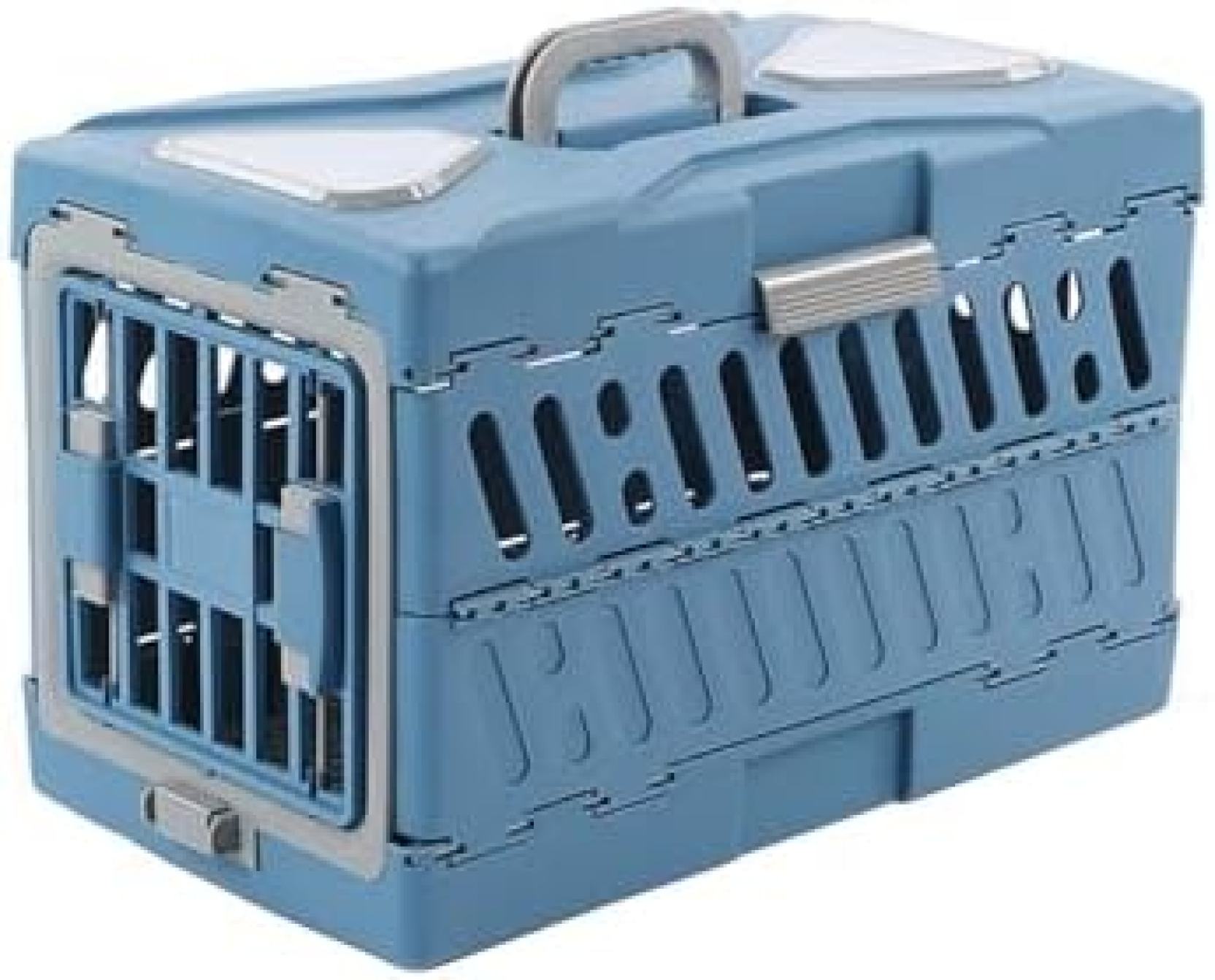 【20%OFFクーポン～】ペットキャリー 猫 犬 キャリー キャリーケース ペットキャリーケース 航空輸送ボックス 航空箱 折り畳み 取っ手付き 猫用 犬用 軽量 通気性 組立簡単 ハード クレート 移動 洗えるド 収納便利