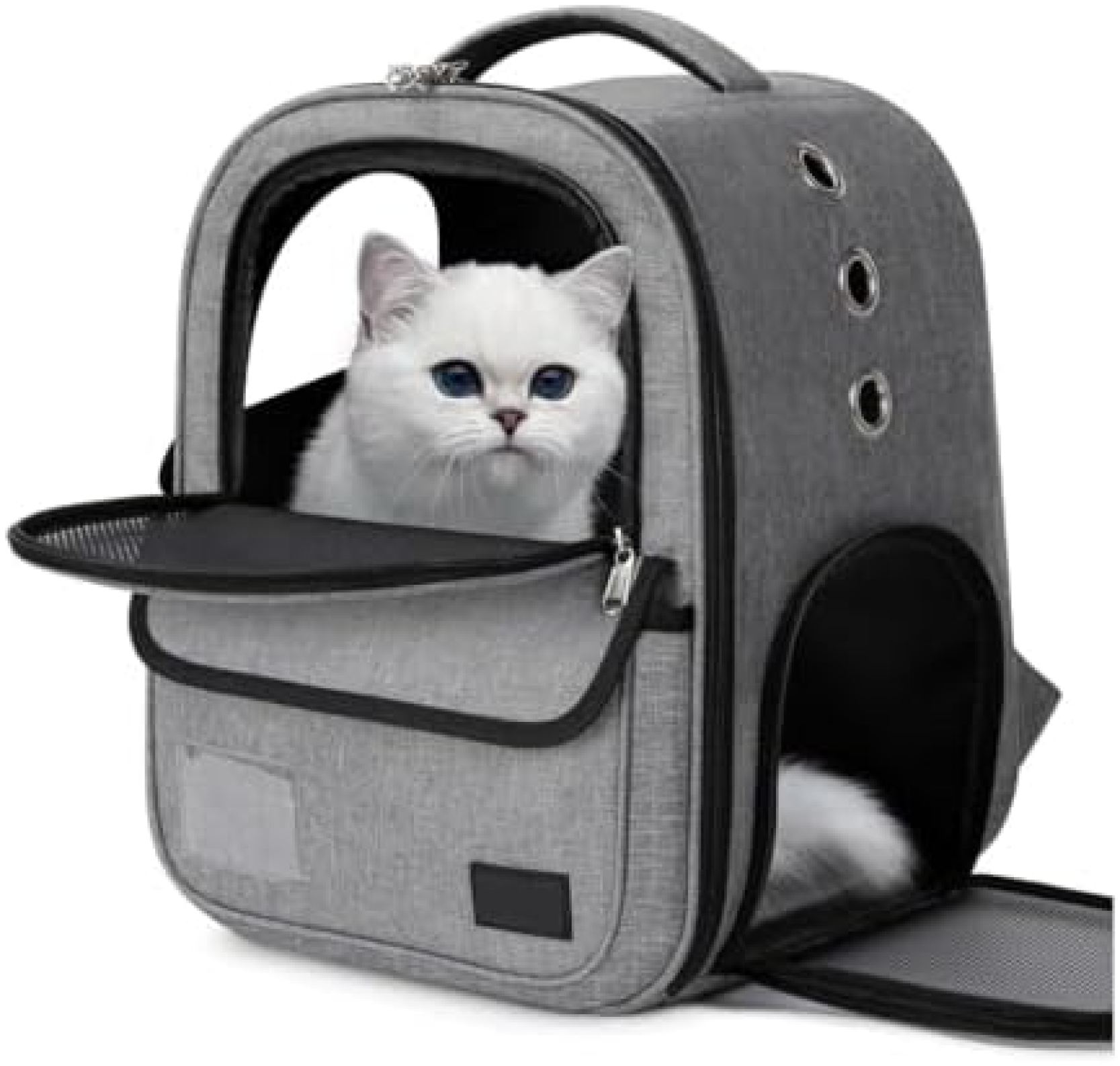 【20%OFFクーポン~】ペットキャリーリュック 猫 キャリー バッグ ペット リュック ペットバッグ 猫用バックパック 猫用バックパック キャリア 猫 子犬用 猫キャリア バックパック 傷つきにくいメッシュ付き キャリーバッ|Yokos