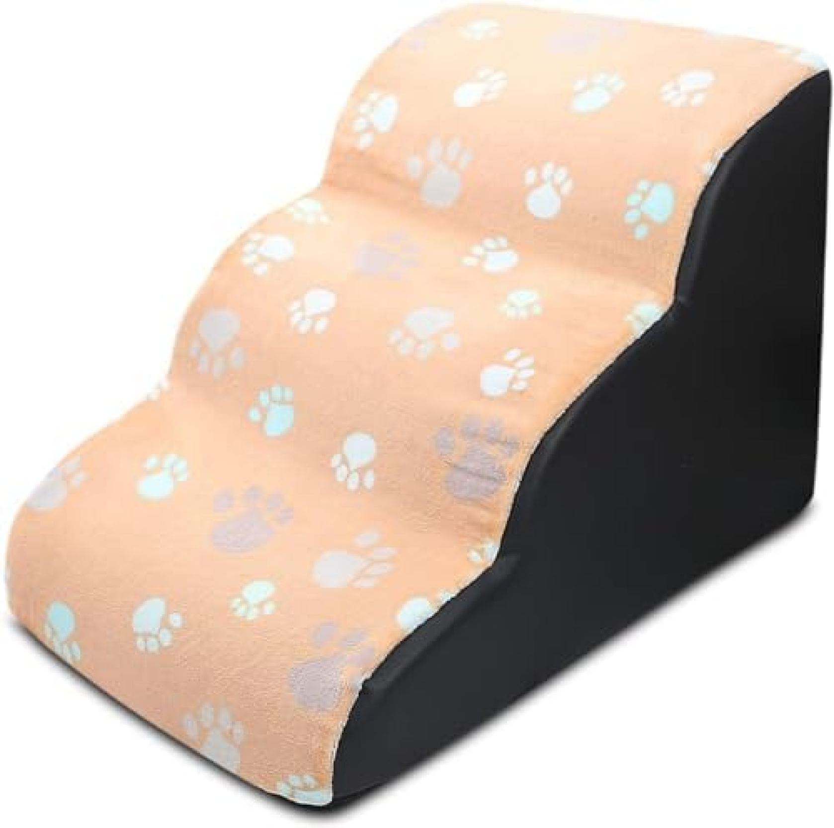 【20%OFFクーポン】スロープ ドッグステップ ペット階段 3段の犬用階段 スロープステップと滑り止めの底を備えた取り外し可能で洗える犬の階段 ソフトで快適なドッグランプ 14,140円