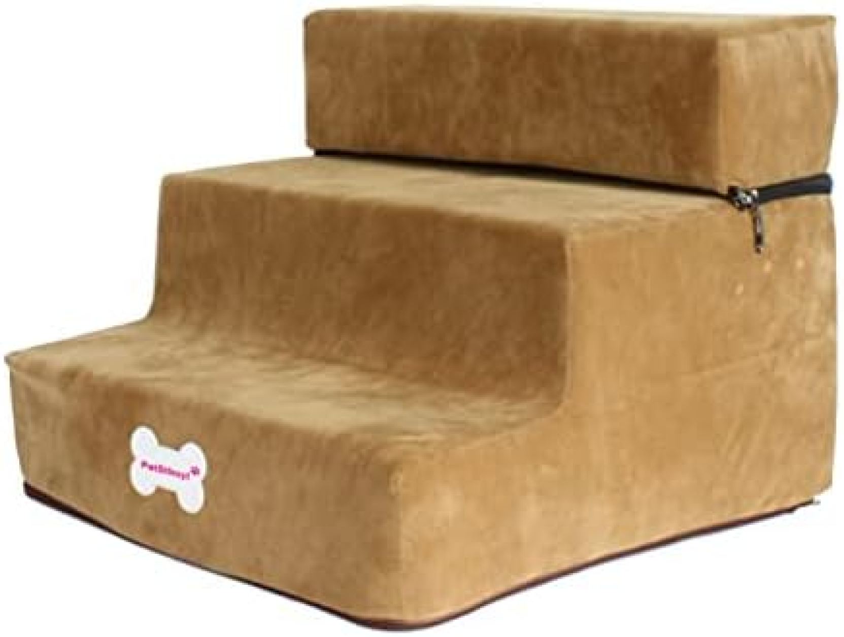 【20%OFFクーポン】ペットステップ ドッグステップ 犬 猫 階段 ペット階段 1段?2段?3段に分解?組立が可能 ペット用踏み台 クッション ペット介護 運動補助 怪我防止 滑り止め 折りたたみ式 使用安全 水洗えるカバ
