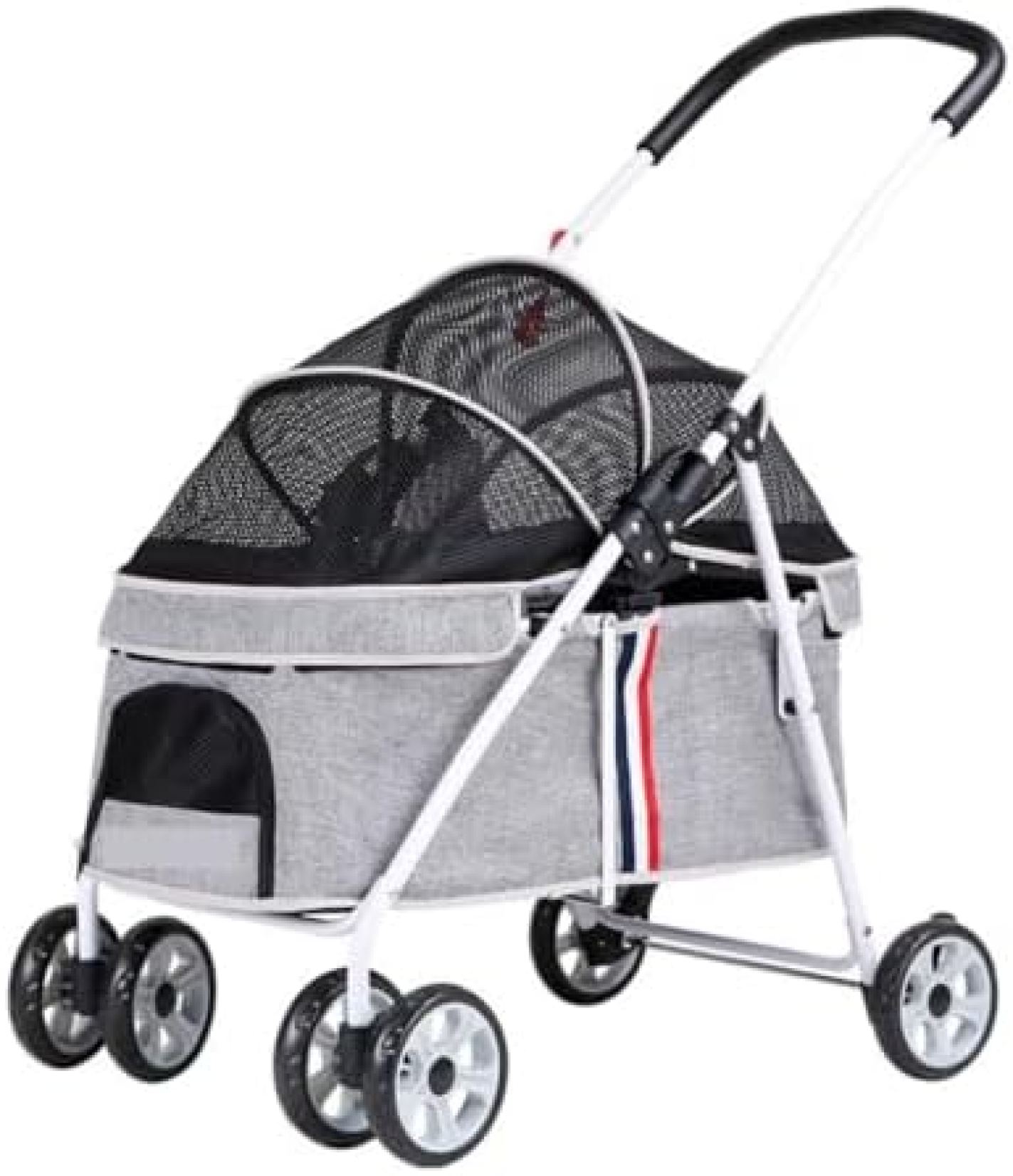 【20%OFFクーポン～】ペットカート ベビーカー 犬 猫 バギー 多頭 ペットのお出かけ用ベビーカー 小型プルカート 子犬用ベビーカー 犬用散歩カート 小型 軽量 折りたたみ可能な猫