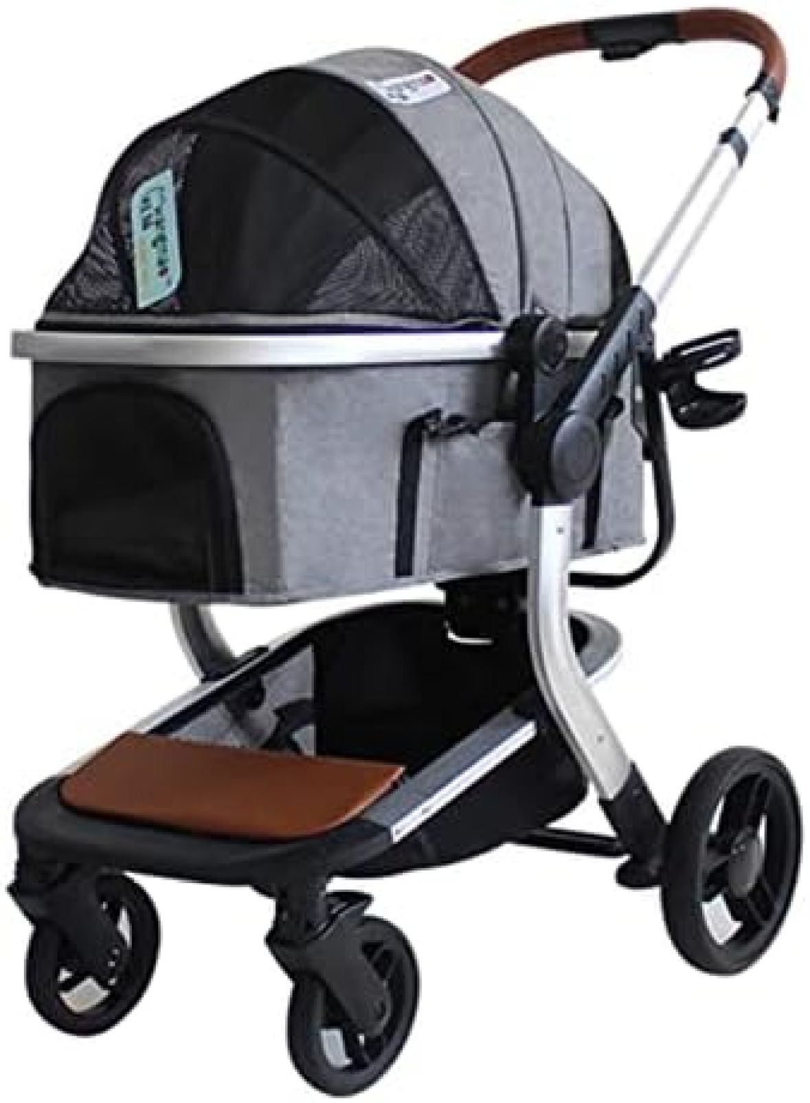 【20%OFFクーポン～】ペットカート ベビーカー 犬 猫 バギー 多頭 犬用ペットベビーカー 取り外し可能 折りたたみ式 トラベルキャリアポータブル輸送通気性猫犬四輪ペットカート